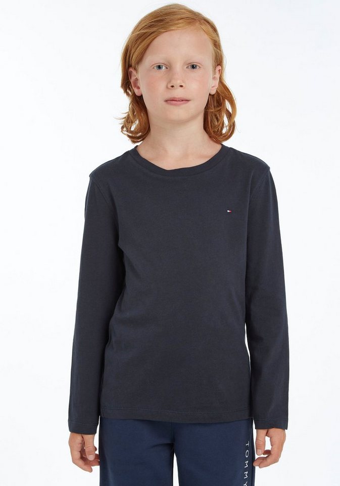 Tommy Hilfiger Langarmshirt BOYS BASIC CN KNIT L/S von Tommy Hilfiger