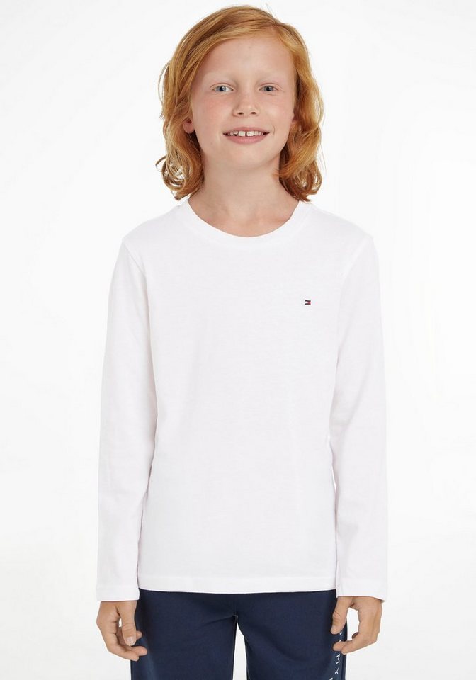Tommy Hilfiger Langarmshirt BOYS BASIC CN KNIT L/S von Tommy Hilfiger