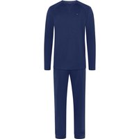 Tommy Hilfiger Langer Pyjama aus Baumwolle in Jersey-Qualität von Tommy Hilfiger