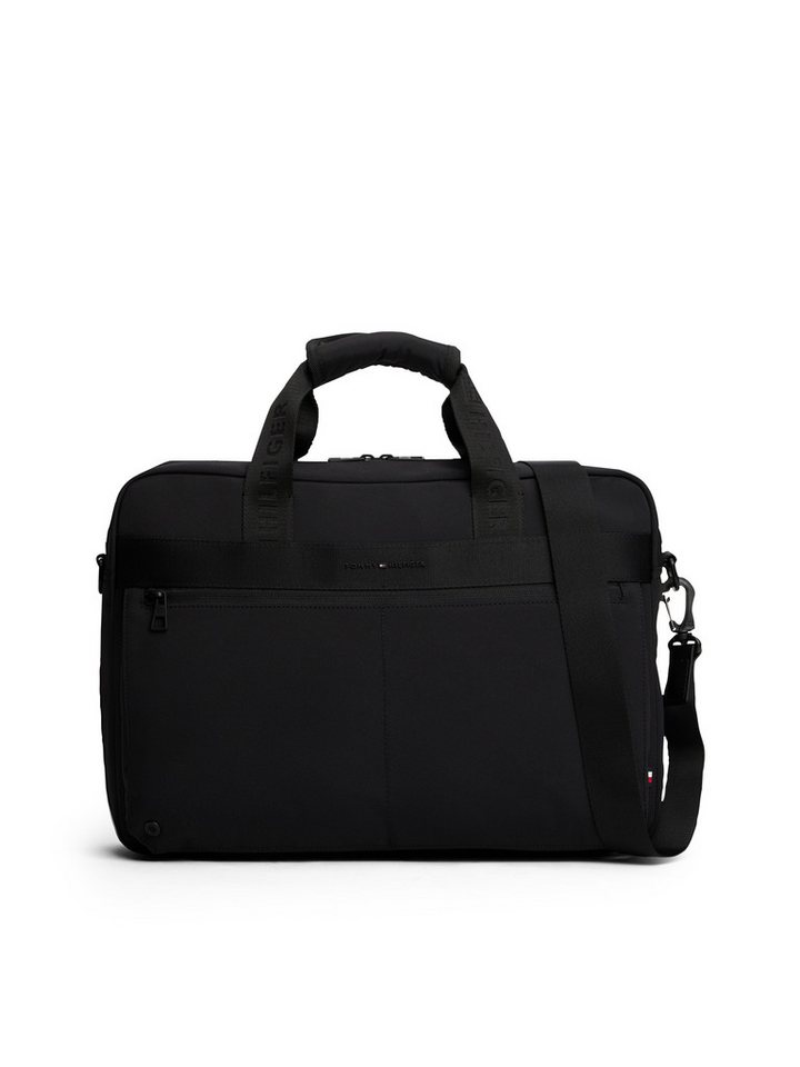Tommy Hilfiger Laptoptasche TH COMMUTER COMPUTER BAG, Unisex Computertasche, Tragetasche mit RV-Außentasche von Tommy Hilfiger