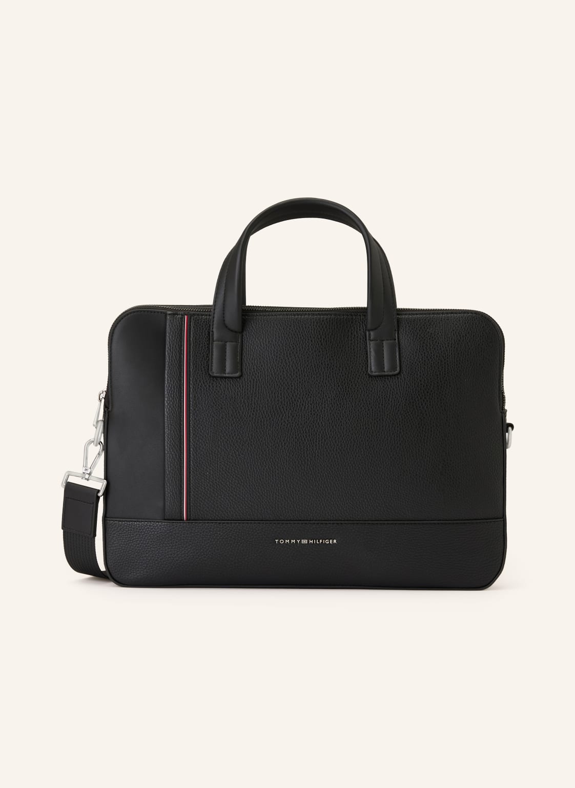 Tommy Hilfiger Laptop-Tasche Central Slim schwarz von Tommy Hilfiger