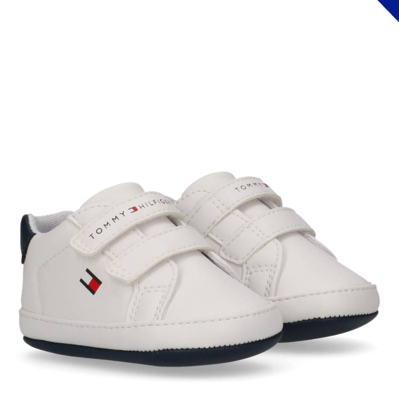 Tommy Hilfiger Lauflernschuh Babyschuh, Klettschuh für Babys mit Logoverzierung von Tommy Hilfiger