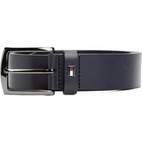 Tommy Hilfiger Ledergürtel Denton mit Logo-Pin in 110 von Tommy Hilfiger