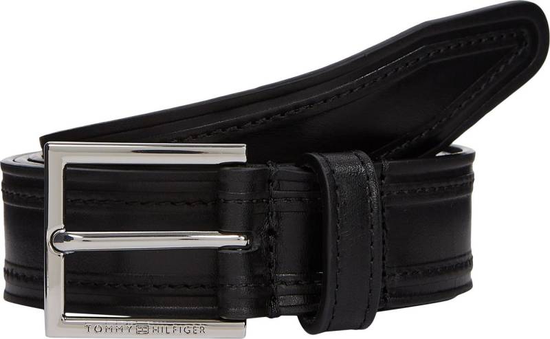 Tommy Hilfiger Ledergürtel HUDSON EMBOSS LEATHER 3.0 cm breit Größenverstellbar von Tommy Hilfiger