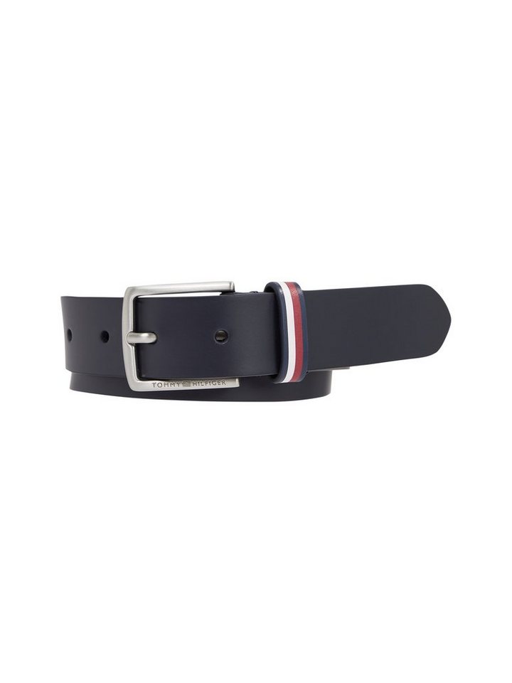 Tommy Hilfiger Ledergürtel LEATHER BELT Kinder Kids Junior MiniMe,mit Logoprägung an der Schnalle von Tommy Hilfiger