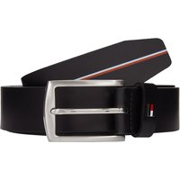 Tommy Hilfiger Ledergürtel mit Label-Streifen und Emaille-Pin von Tommy Hilfiger