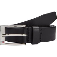 Tommy Hilfiger Ledergürtel mit gebürsteter Metallschließe in 90 von Tommy Hilfiger