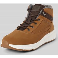 Tommy Hilfiger Ledersneaker mit Label-Patch Modell 'WARM NUBUCK' in Cognac, Größe 42 Tommy Hilfiger Ledersneaker mit Label-Patch Modell 'WARM NUBUCK' in Cognac, Größe 42 von Tommy Hilfiger