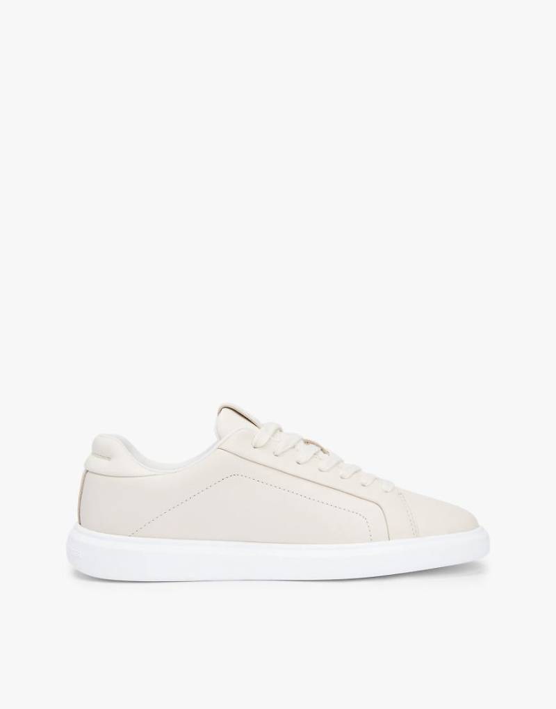 Tommy Hilfiger - Leichte Cupsole-Court-Sneaker aus Leder in Beige-Neutral von Tommy Hilfiger