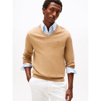 Tommy Hilfiger Leichter Pullover mit Kaschmir und V-Ausschnitt in L von Tommy Hilfiger