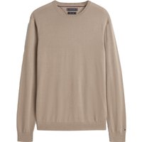 Tommy Hilfiger Leichter Strick-Pullover mit Lyocell und Logo-Stickerei in M von Tommy Hilfiger