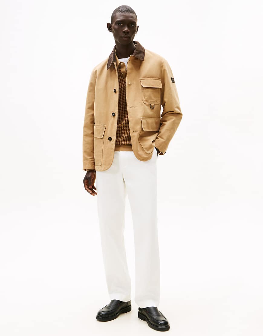 Tommy Hilfiger - Locker geschnittene Twill-Hose in Weiß von Tommy Hilfiger