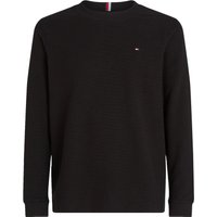 Tommy Hilfiger Longsleeve mit Waffelstruktur, Regular Fit in XL von Tommy Hilfiger