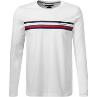 Tommy Hilfiger Herren Longsleeve weiß Slim Fit Tommy Hilfiger Herren Longsleeve weiß Slim Fit von Tommy Hilfiger