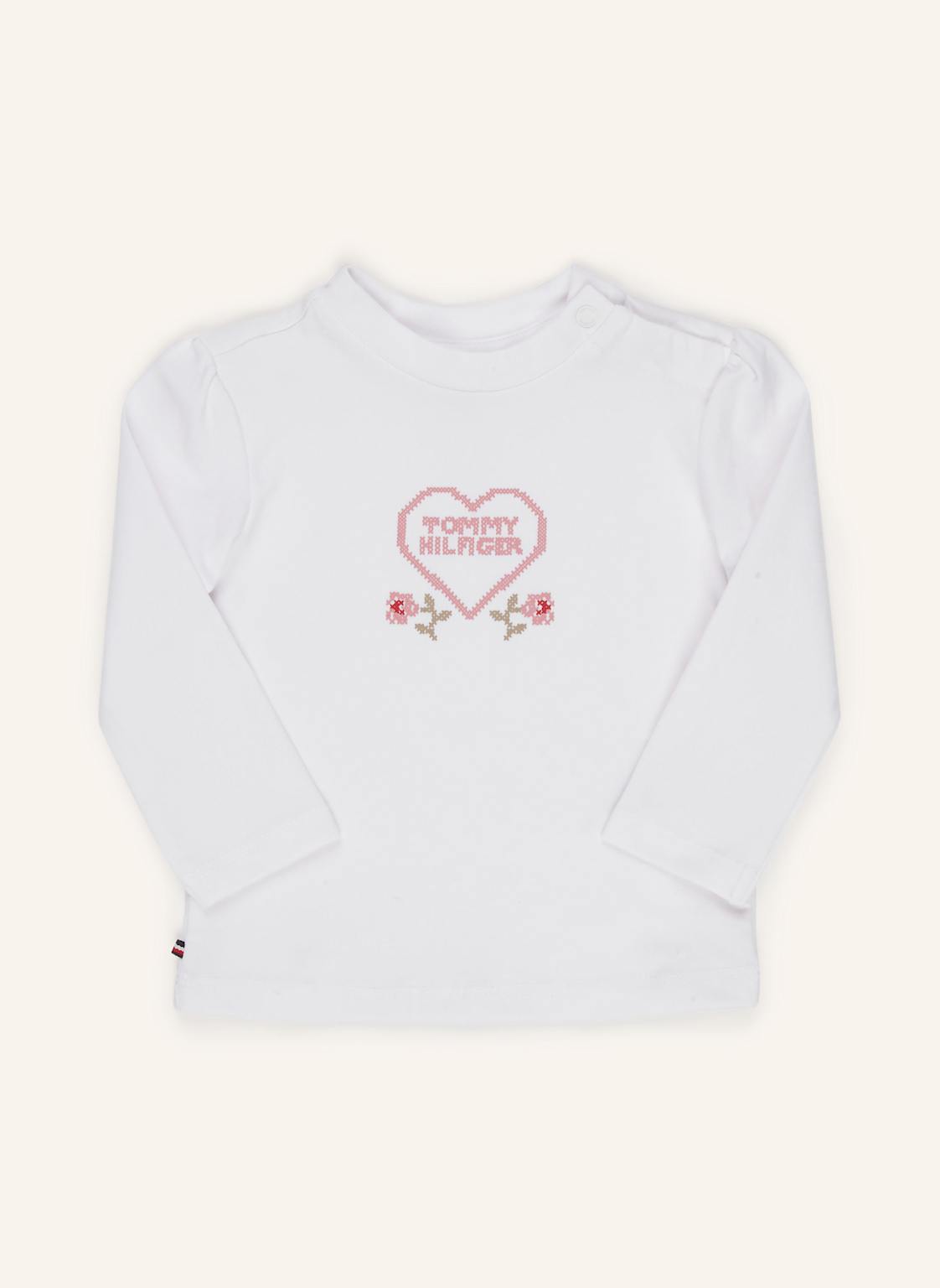 Tommy Hilfiger Longsleeve weiss von Tommy Hilfiger