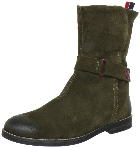 Tommy Hilfiger MEIZ 3A FG56814576, Mädchen Stiefel, Grün (DUFFLE BAG 372), EU 29 von Tommy Hilfiger