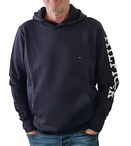 Tommy Hilfiger MONOTYPE HOODY, blau(dwblue (5)), Gr. M von Tommy Hilfiger