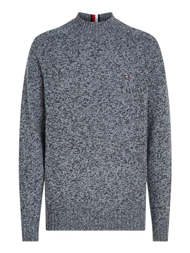 Tommy Hilfiger MULTI HTR MERINO MOCK NK, grau(grey), Gr. XL von Tommy Hilfiger