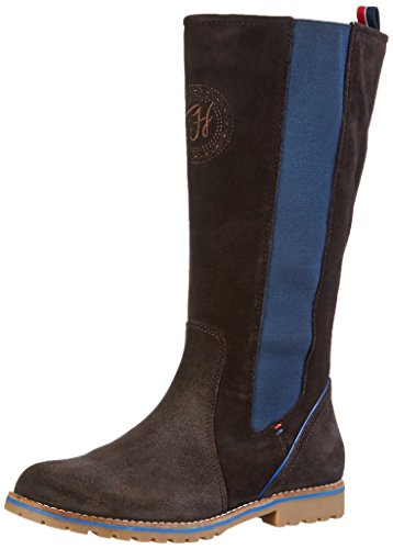 Tommy Hilfiger Mädchen Anna 1B Schlupfstiefel, Braun (Coffee Bean 212) von Tommy Hilfiger