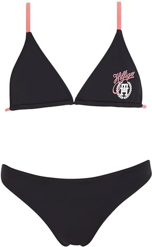 Tommy Hilfiger Mädchen Bikini Triangle Bikini-Set, Blau (Desert Sky), 14-16 Jahre von Tommy Hilfiger