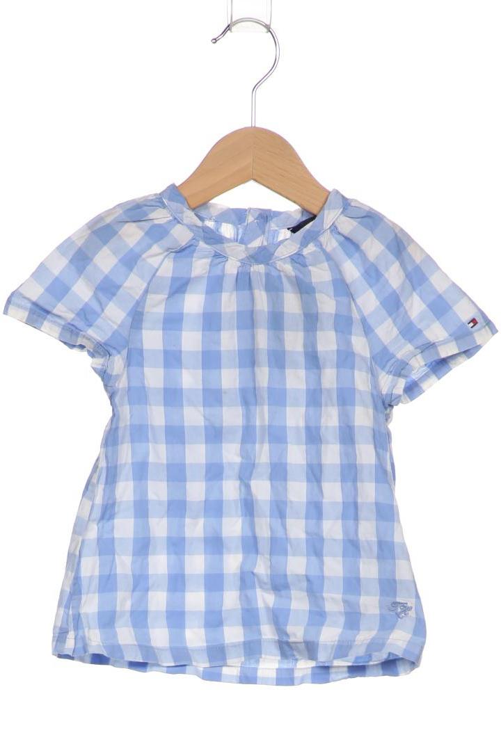 Tommy Hilfiger Mädchen Bluse, hellblau von Tommy Hilfiger