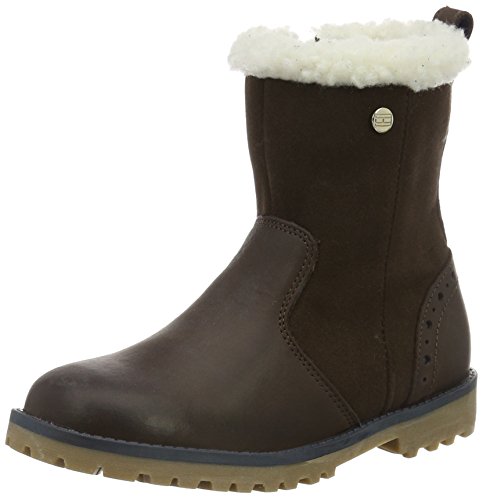 Tommy Hilfiger H3285OUSTON JR 6C, Mädchen Kurzschaft Schlupfstiefel, Braun (Coffee 211), 37 EU (4 Kinder UK) von Tommy Hilfiger
