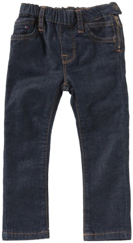 Tommy Hilfiger Mädchen Hose/Lang GJ57101495 /Nellie Mini DHAS, Gr. 116, Blau (Dark Hampton Stretch) von Tommy Hilfiger