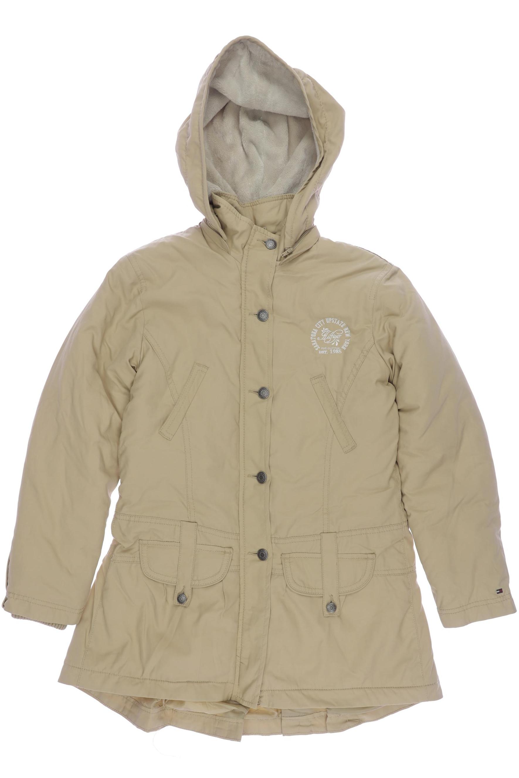 Tommy Hilfiger Mädchen Jacke, beige von Tommy Hilfiger