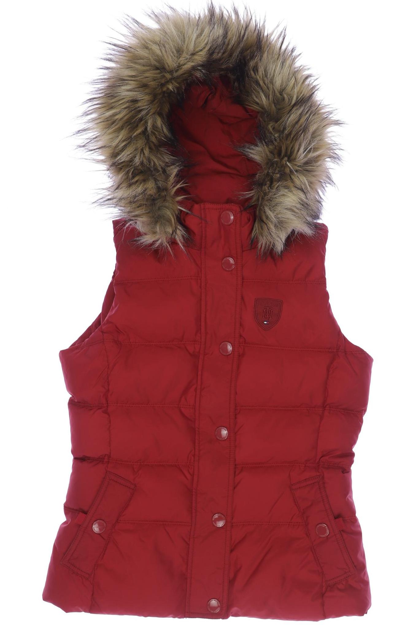 Tommy Hilfiger Mädchen Jacke, rot von Tommy Hilfiger