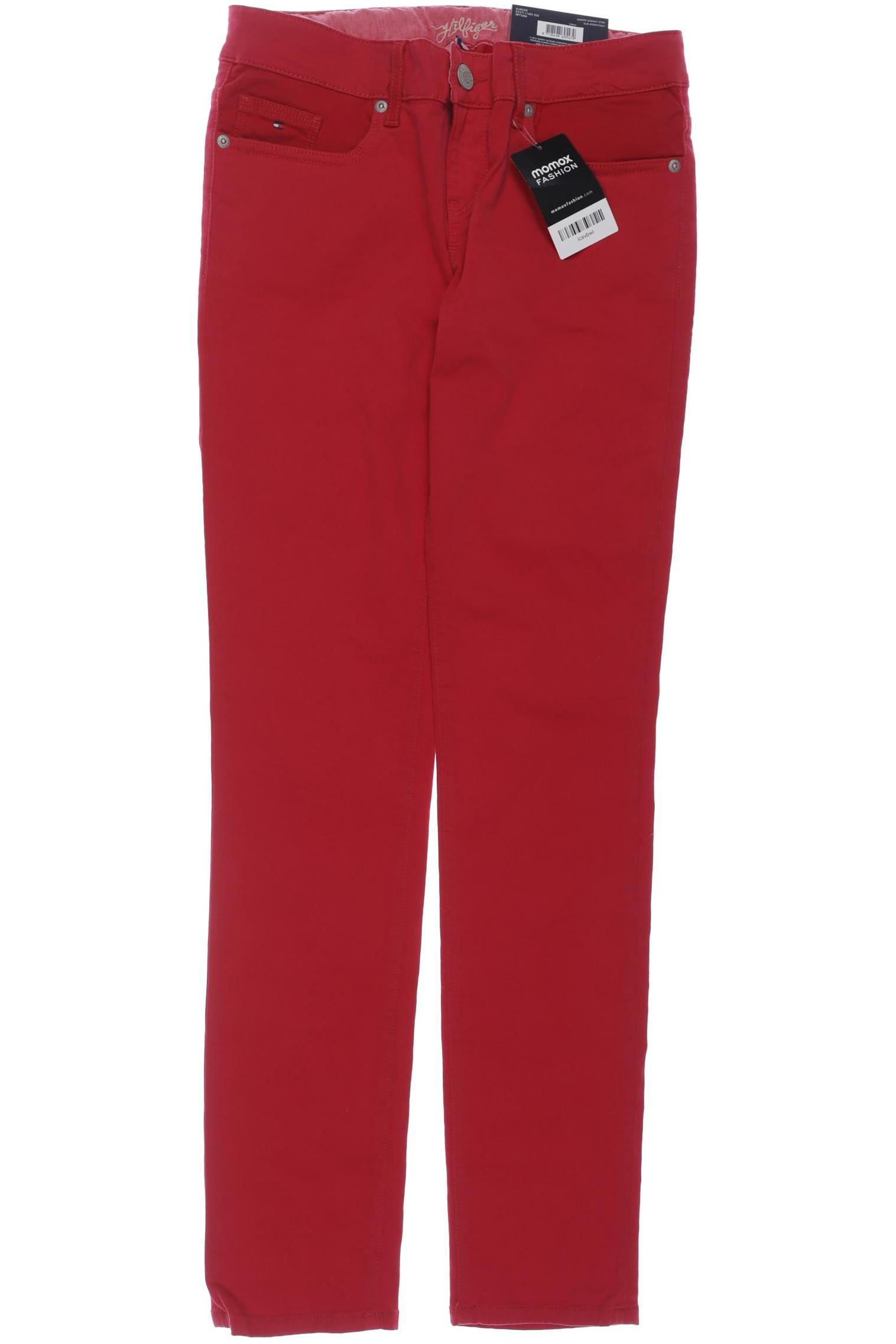 Tommy Hilfiger Mädchen Jeans, rot von Tommy Hilfiger