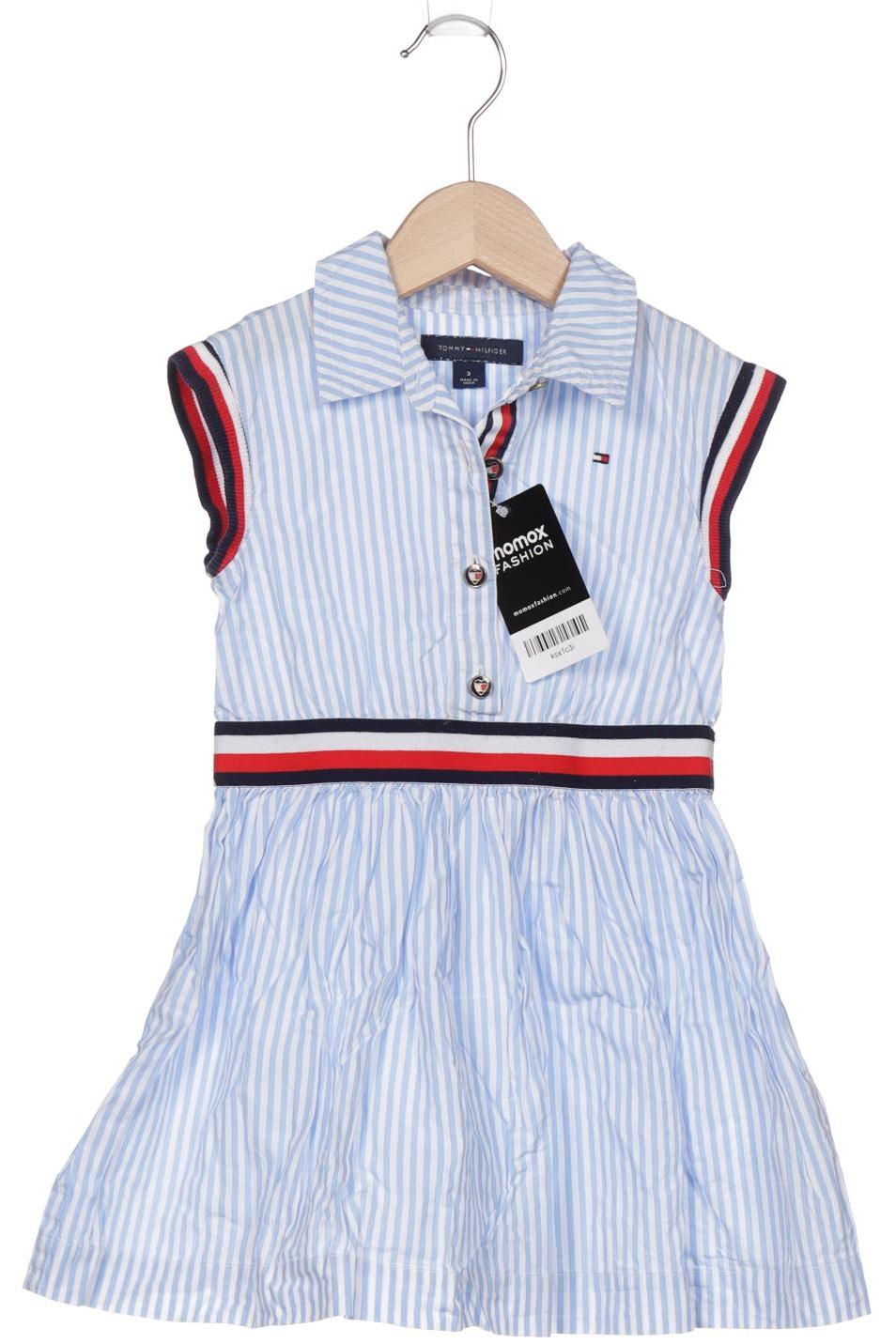 Tommy Hilfiger Mädchen Kleid, hellblau von Tommy Hilfiger