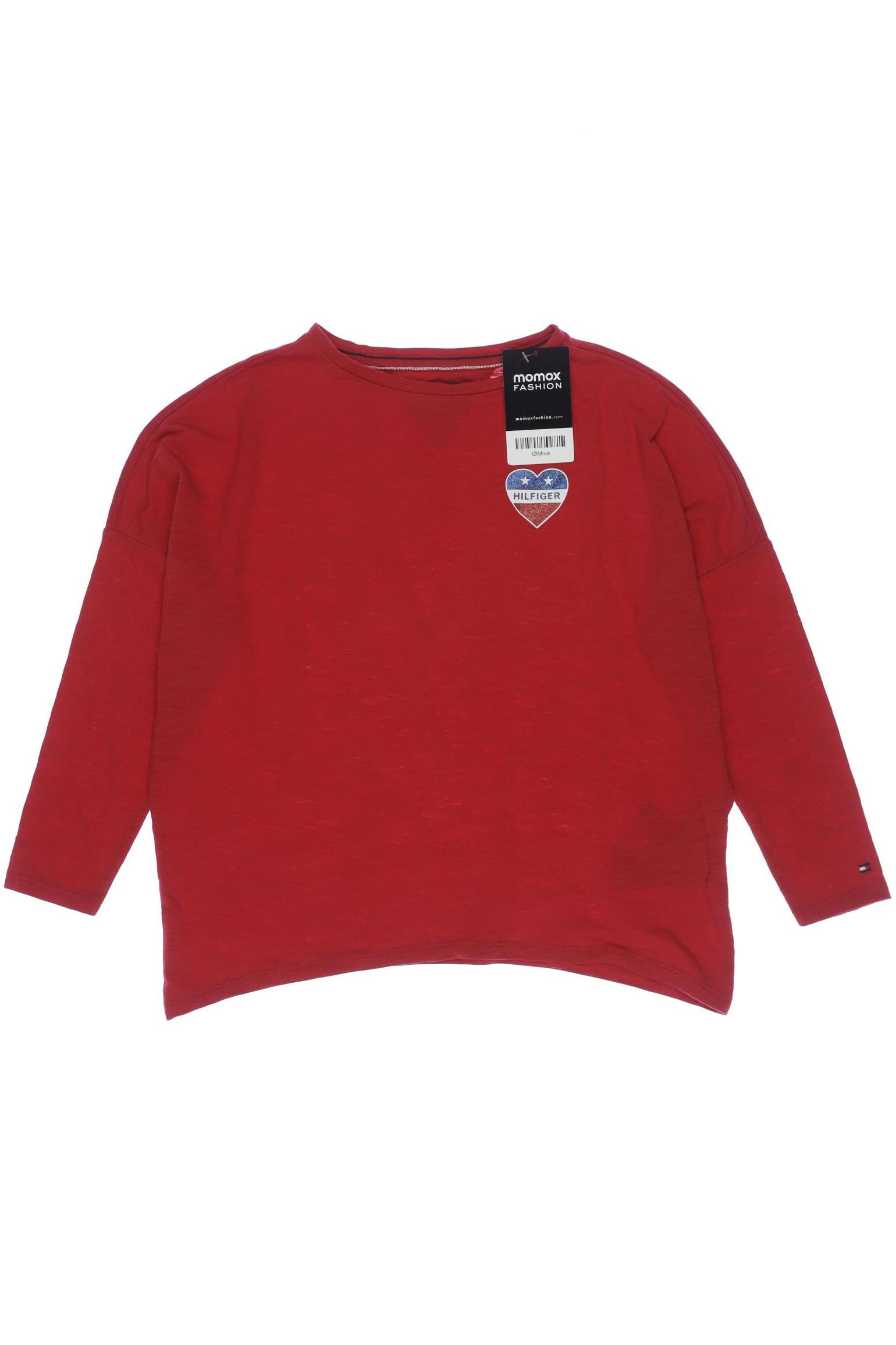 Tommy Hilfiger Mädchen Langarmshirt, rot von Tommy Hilfiger