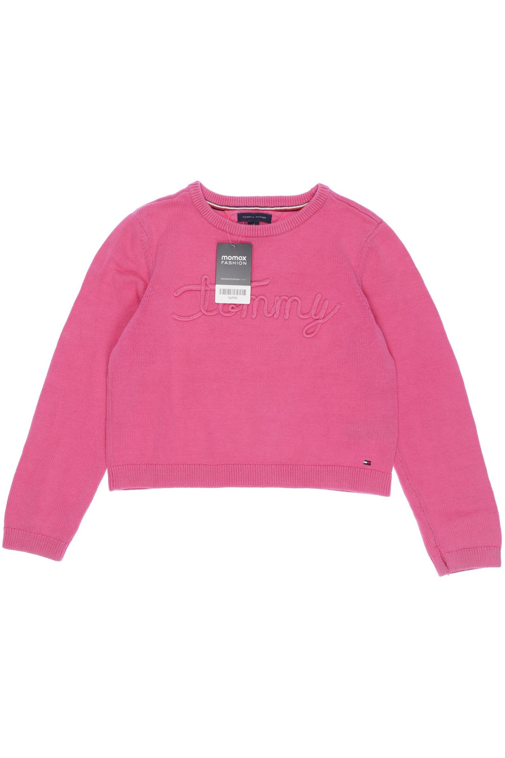 Tommy Hilfiger Damen Pullover, pink, Gr. 158 von Tommy Hilfiger