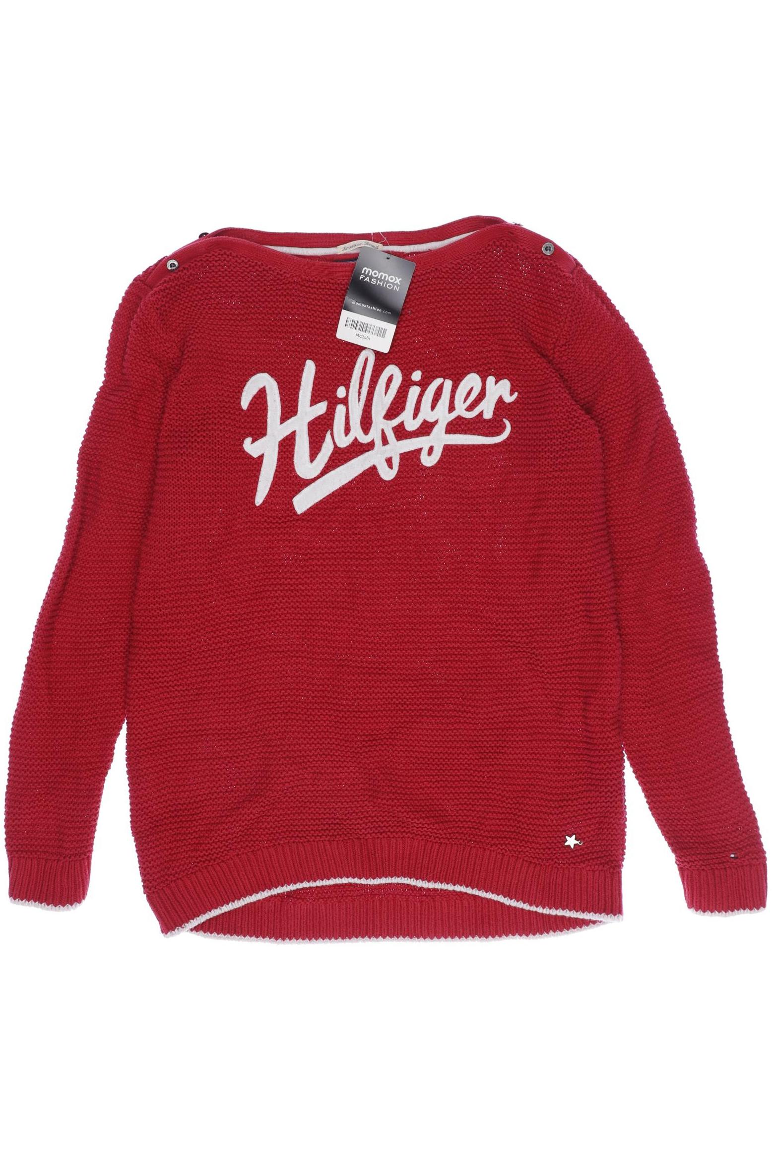 Tommy Hilfiger Mädchen Pullover, rot von Tommy Hilfiger