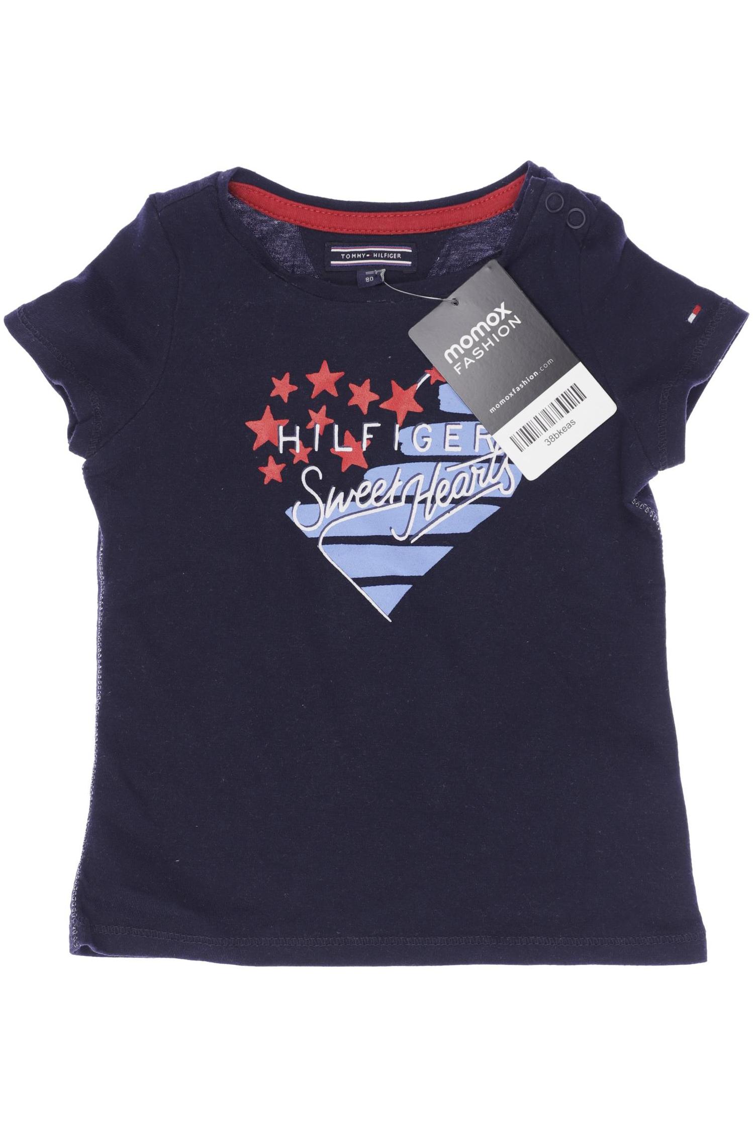 Tommy Hilfiger Mädchen T-Shirt, marineblau von Tommy Hilfiger