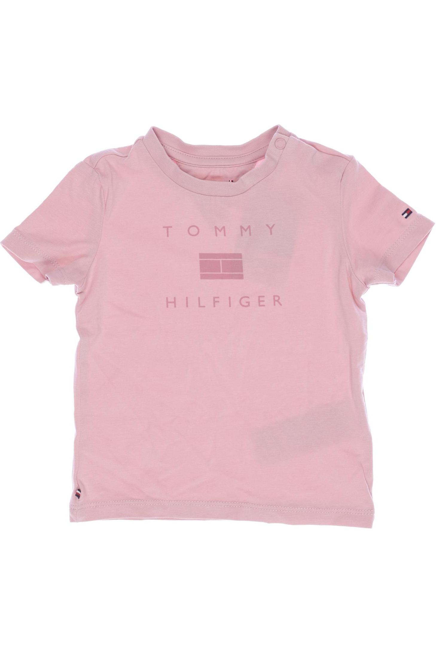 Tommy Hilfiger Mädchen T-Shirt, pink von Tommy Hilfiger