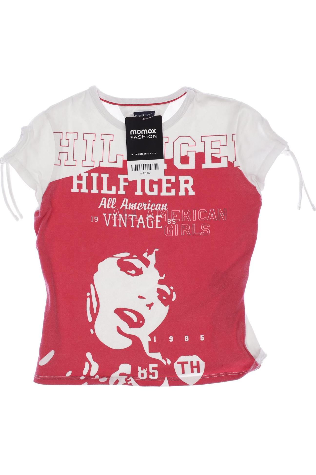 Tommy Hilfiger Mädchen T-Shirt, rot von Tommy Hilfiger