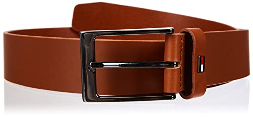 Tommy Hilfiger Herren Gürtel Layton Leather 3.5 Ledergürtel, Braun (Cognac), 115 von Tommy Hilfiger