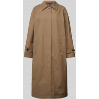 Tommy Hilfiger Mantel mit Leistentaschen in Taupe, Größe S/M von Tommy Hilfiger