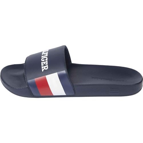 Tommy Hilfiger Herren Badeschuhe Pool Slide Badelatschen, Blau (Desert Sky), 40 Tommy Hilfiger Herren Badeschuhe Pool Slide Badelatschen, Blau (Desert Sky), 40 von Tommy Hilfiger