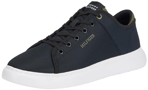 Tommy Hilfiger Herren Cupsole Sneaker Lightweight Mesh Schuhe, Schwarz (Black), 46 Tommy Hilfiger Herren Cupsole Sneaker Lightweight Mesh Schuhe, Schwarz (Black), 46 von Tommy Hilfiger