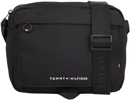 Tommy Hilfiger Herren Umhängetasche Element Mini Messenger Klein, Schwarz (Black), Einheitsgröße von Tommy Hilfiger