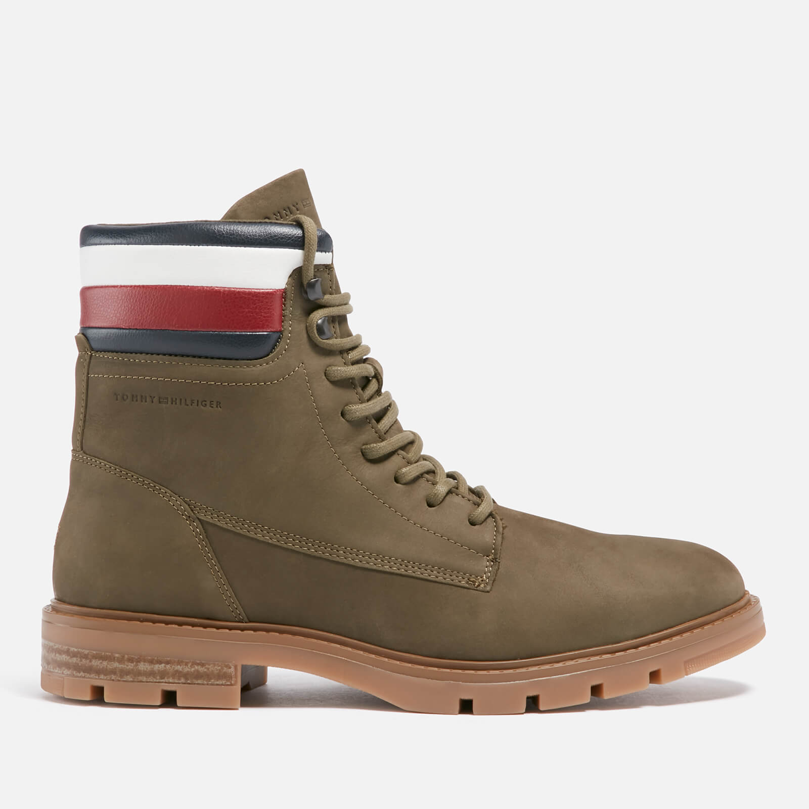 Tommy Hilfiger Men's Corporate Nubuck Lace Up Boots - UK 10.5 von Tommy Hilfiger