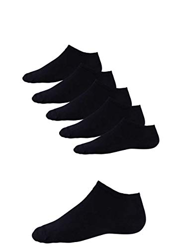 Tommy Hilfiger Mens Men's Sneaker Multipack (6 Pack) Socks, Black, 39/42 von Tommy Hilfiger