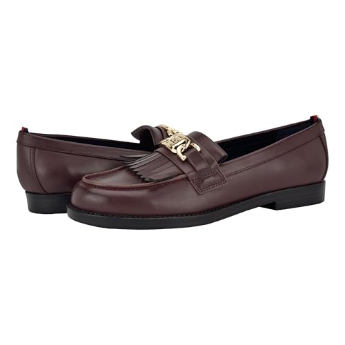 Tommy Hilfiger Merise Loafer für Damen, Dunkelrot, 8.5 Tommy Hilfiger Merise Loafer für Damen, Dunkelrot, 8.5 von Tommy Hilfiger