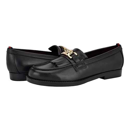 Tommy Hilfiger Merise Loafer für Damen, Schwarz, 8 Tommy Hilfiger Merise Loafer für Damen, Schwarz, 8 von Tommy Hilfiger