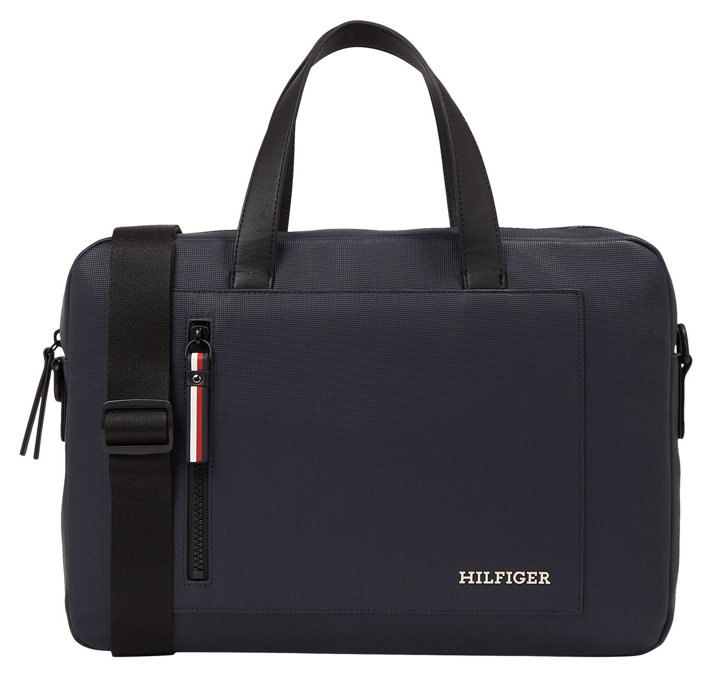 Tommy Hilfiger Messenger Bag TH PIQUE SLIM COMPUTER BAG, Laptop-Tasche Notebook-Tasche von Tommy Hilfiger