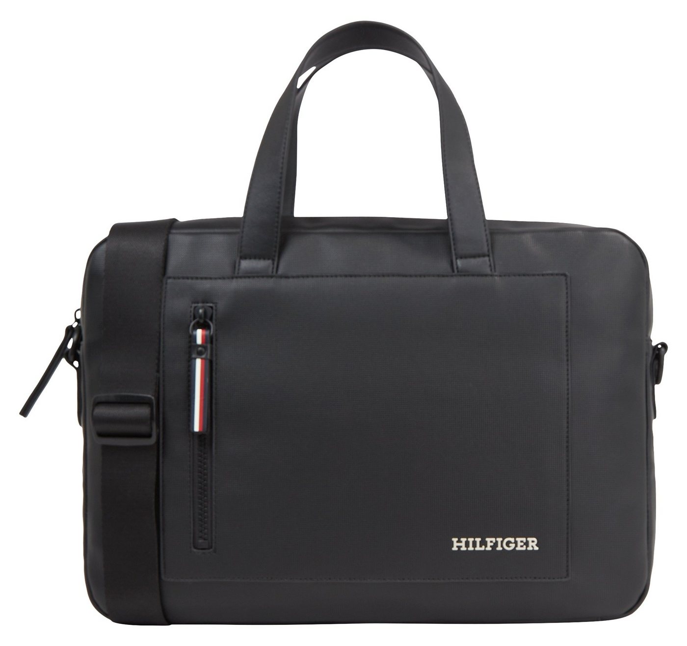 Tommy Hilfiger Messenger Bag TH PIQUE SLIM COMPUTER BAG, Laptop-Tasche Notebook-Tasche von Tommy Hilfiger