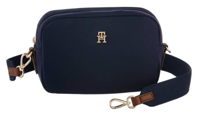 Tommy Hilfiger Mini Bag POPETTE CAMERA BAG, Damen Umhängetasche, Schultertasche mit TH-Schmuckelement von Tommy Hilfiger