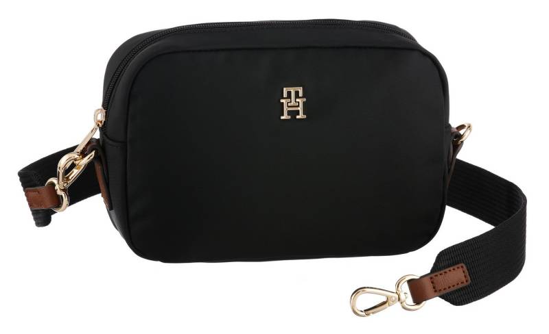 Tommy Hilfiger Mini Bag POPETTE CAMERA BAG, Damen Umhängetasche, Schultertasche mit TH-Schmuckelement von Tommy Hilfiger